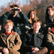 Florry band posing outside